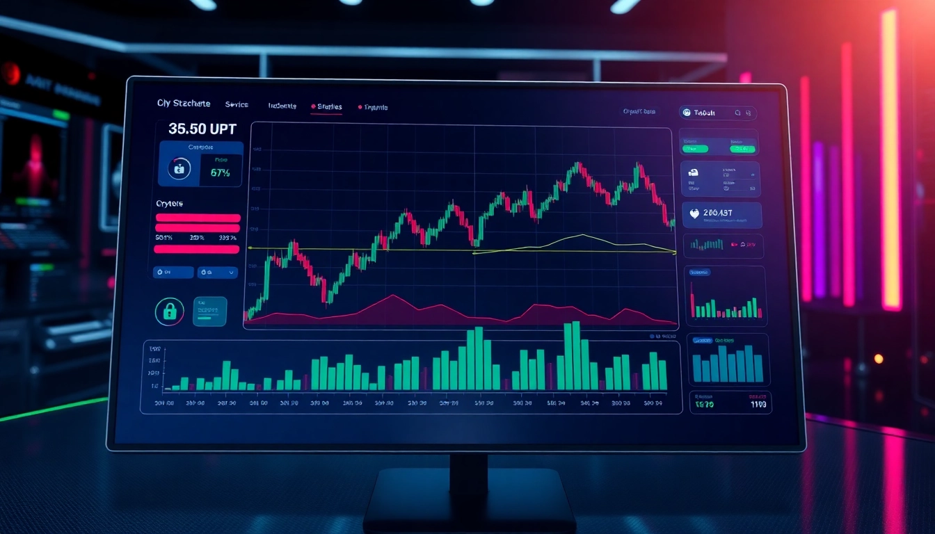 Screenshot of AICoin platform showcasing live crypto market data, charts, and security features for effective trading and analysis.