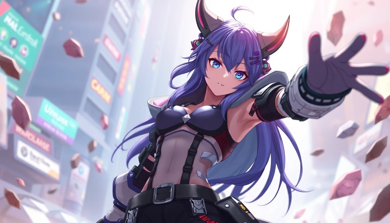 The AI hentai generator creating highly detailed anime-style characters in a vibrant fantasy setting with realistic lighting and textures.