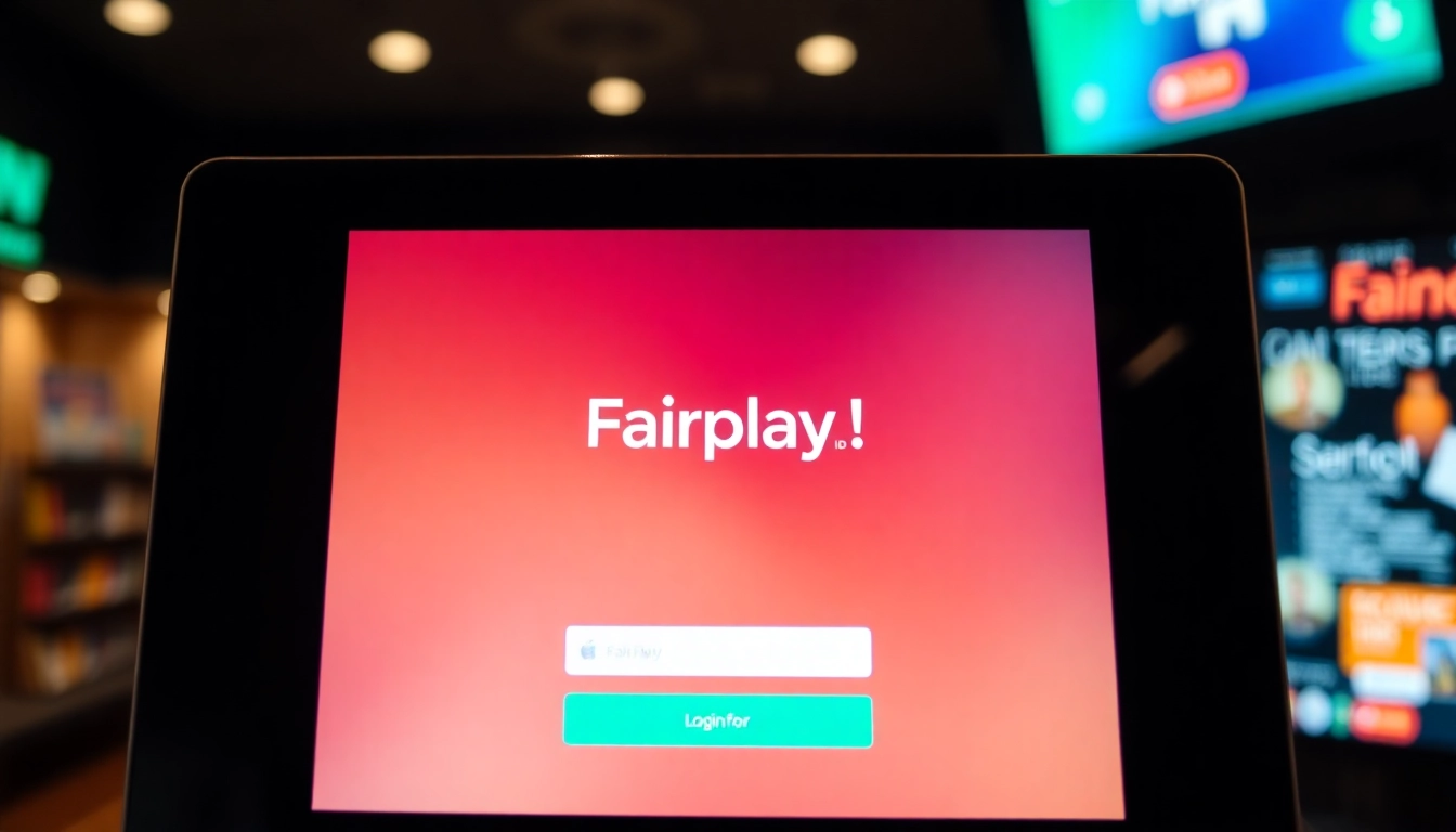 Fairplay Id login screen showcasing secure registration process and user authentication interface for hassle-free betting access.
