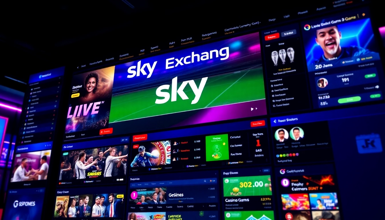View of a user placing bets on Sky Exchange ID through a sleek digital platform, emphasizing easy navigation and secure transactions for real-time sports and casino gaming in India.
