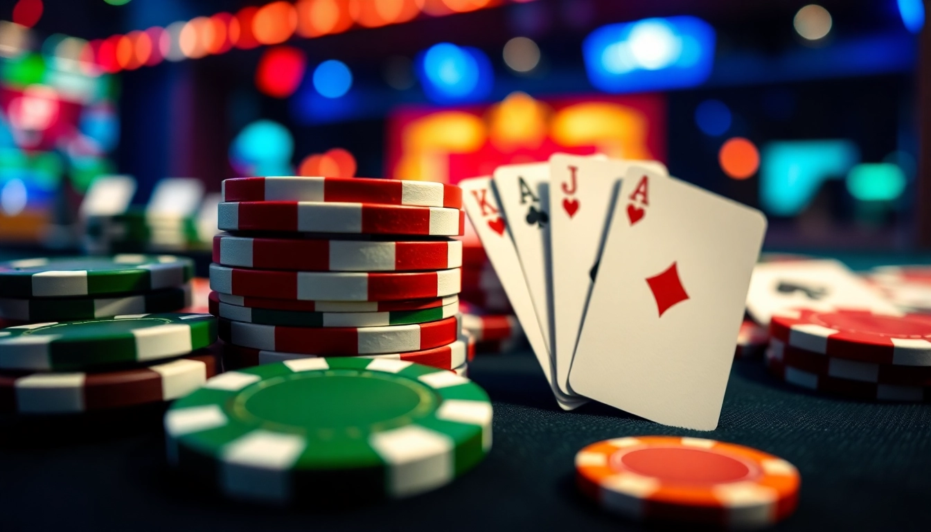 Clubgg poker in action: players enjoying competitive online poker with colorful chips and cards, highlighting community engagement and skill development.