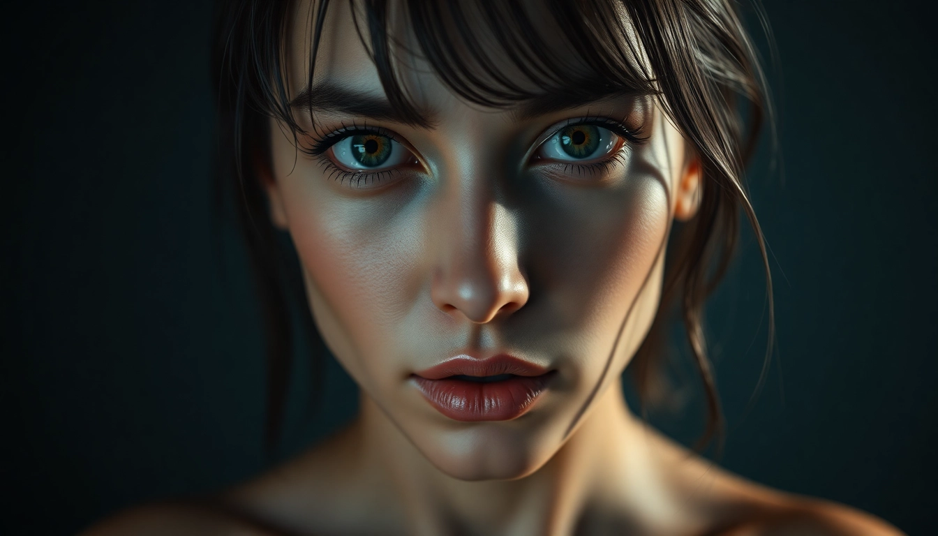NSFW AI-generated hyper-realistic female figure with cinematic lighting and detailed textures for engaging visual content.