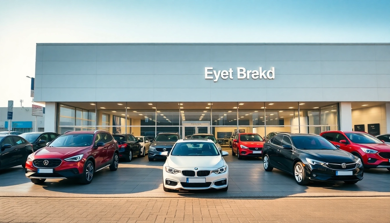 Compro auto usate torino dealership with a variety of used cars displayed professionally in Torino