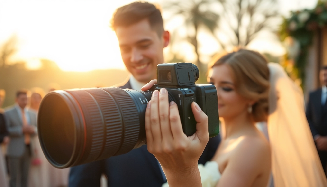Skilled eskuvo fotos capturing a candid moment of the bride and groom during a wedding